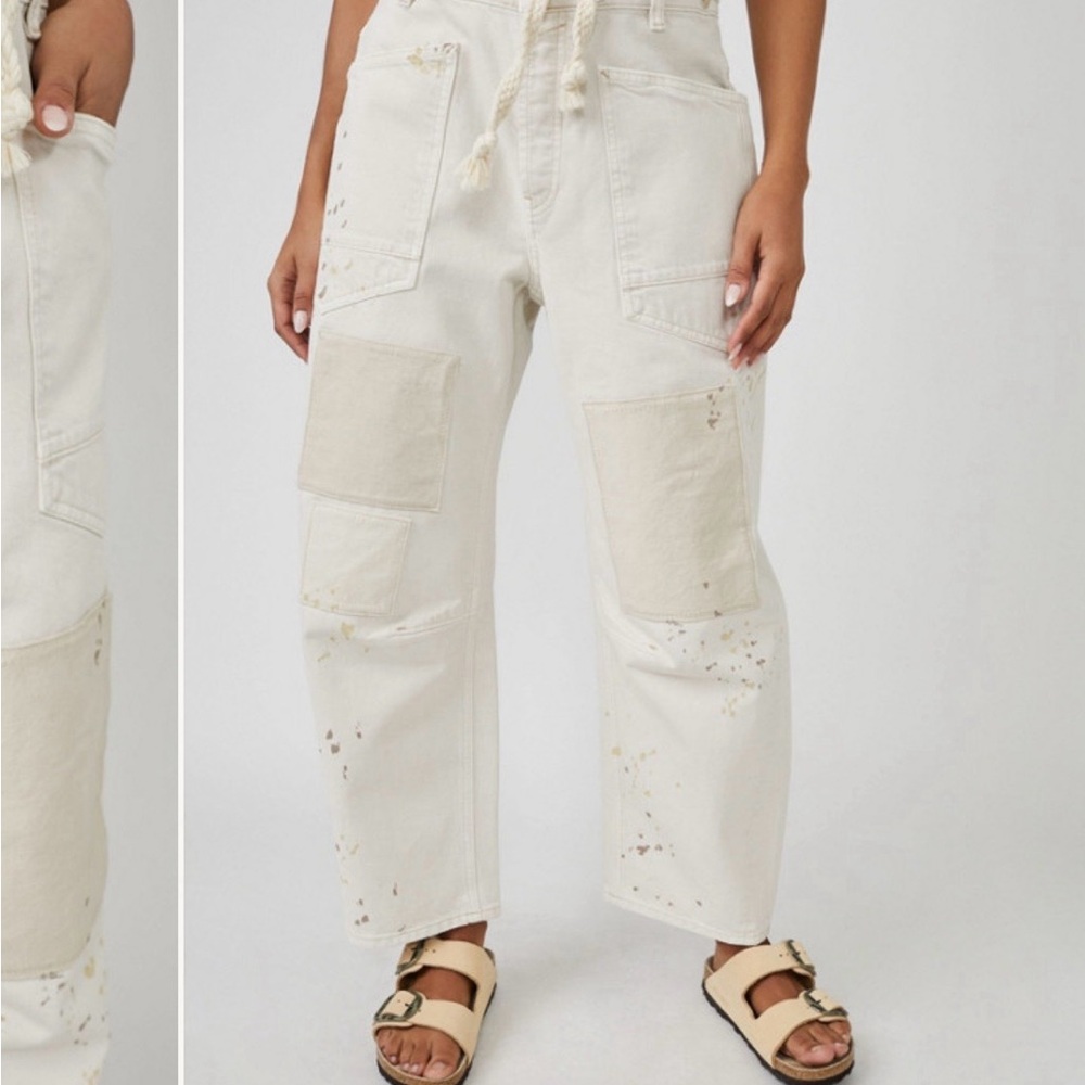 We the free Moxie Pull-On Barrel Paint
Jeans